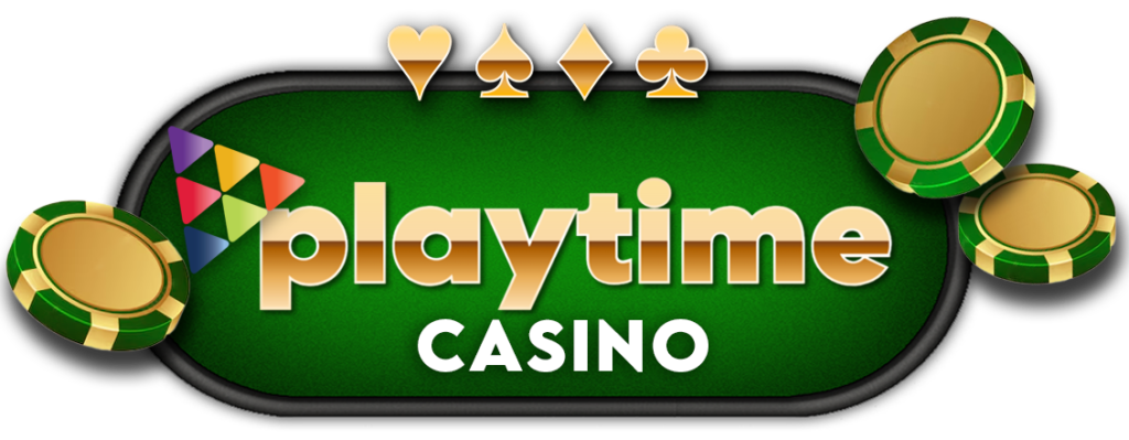 Playtime Casino logo with vibrant colors and playful design